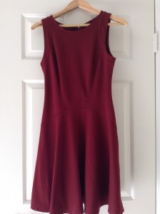 Maroon dress