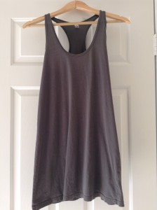 Gray american apparel dress