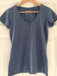 Blue PACT shirt